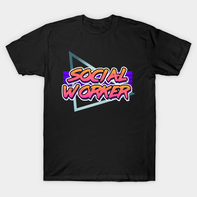 Social Worker T-Shirt by LetsBeginDesigns